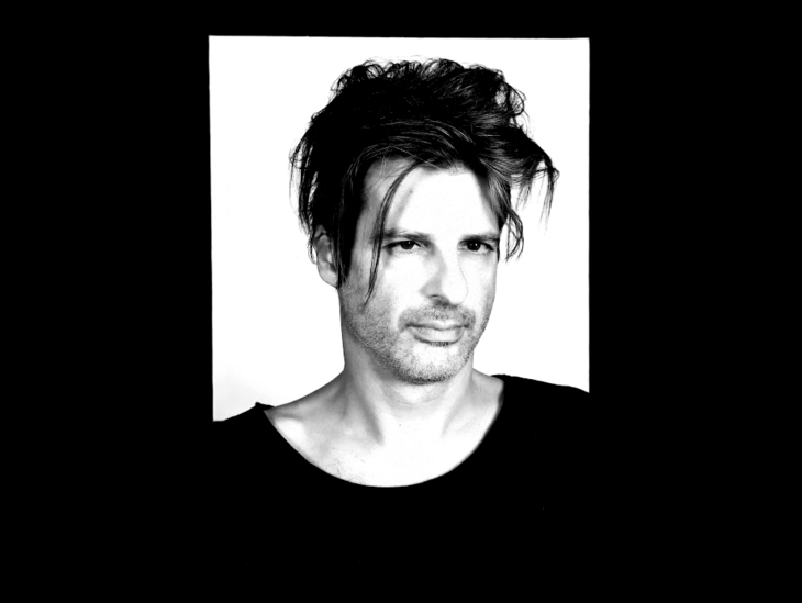 Schwarz weiß Portrait von PC Nackt